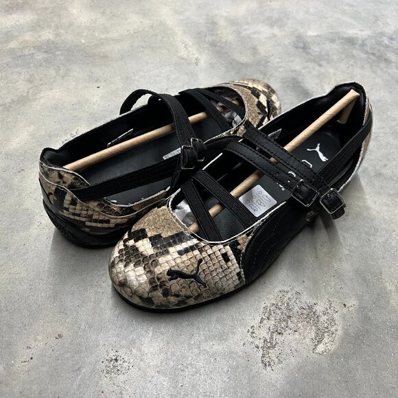 Puma Shoes - Puma Speedcat Ballet Snakeskin Vapor Grey Wmn's 405326 01 - New